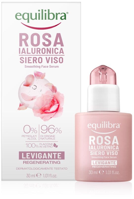 Equilibra Rosa Ialuronica Siero Viso Levigante 30ml-6