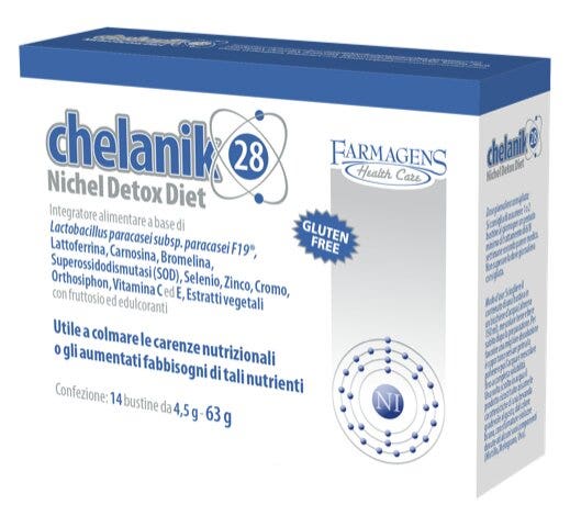 Chelanik 28 Nichel Detox Diet 14 Bustine-2