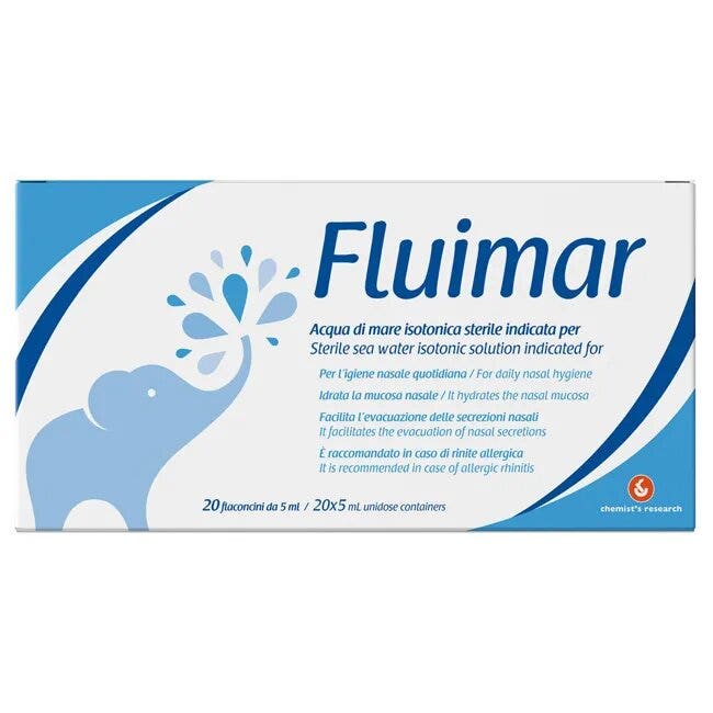 Fluimar Acqua Di Mare Isotonica 20 Fiale Da 5ml-2
