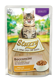 Stuzzy Sterilized Bocconcini Con Pollo Gatti Adulti Bustina 85g-1