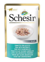 Schesir Tonnetto Con Alicette In Jelly Cibo Umido Gatti Adulti Bustina 85g-1
