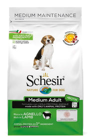 Schesir Maintenance Crocchette Di Agnello Per Cani Adulti Taglia Media Sacco 3kg-1