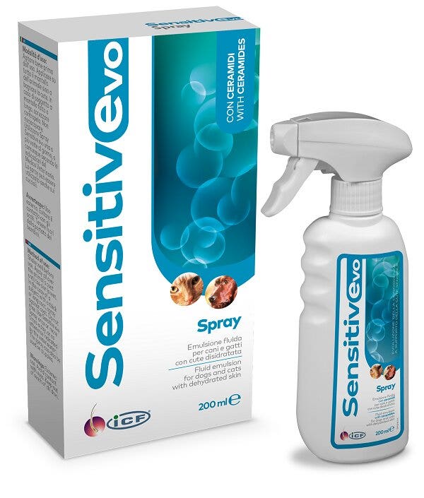 Sensitiv Evo Spray Emulsione Fluida Cute Disidratata Cani/Gatti 200ml-2