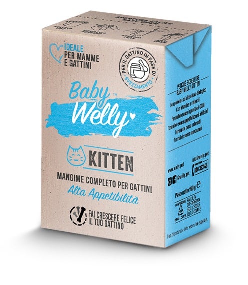 Baby Welly Kitten Mangime Completo Per Gattini 180gr-1