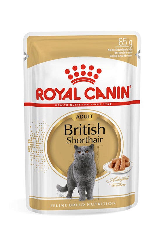 Royal Canin British Shorthair Bocconcini In Salsa Per Gatti 85g-2