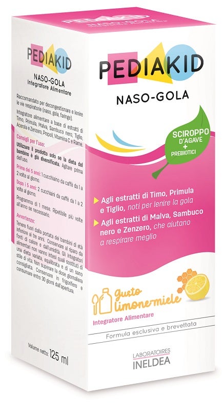 Pediakid Naso Gola Sciroppo 125ml-1