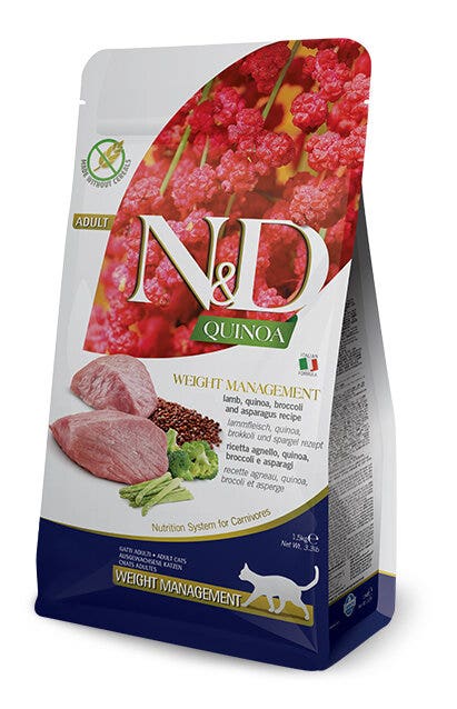 N&D CAT QUINOA WEIGHT MANAG5KG-2