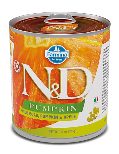 Farmina Natural & Delicious Pumpkin Con Cinghiale Zucca E Mela Per Cani Adulti 285g-1
