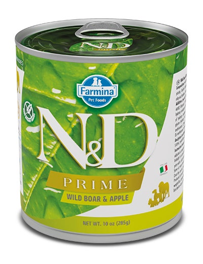 Farmina Natural & Delicious Prime Con Cinghiale E Mela Per Cani Adulti 285g-1
