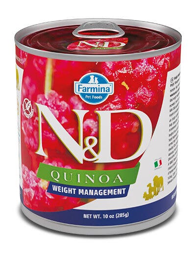 Farmina Natural & Delicious Quinoa Weight Management Per Cani Adulti 285g-2