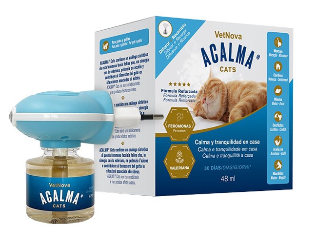Vetnova Acalma Cats Diffusore + Ricarica 48ml-1