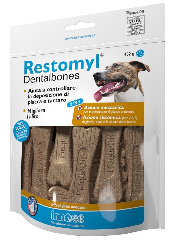Restomyl Dentalbones Pulizia Dei Denti Per Cani 482g-1