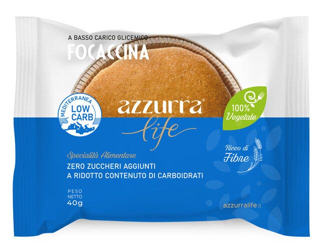 Azzurra Life Focaccina 40g-1
