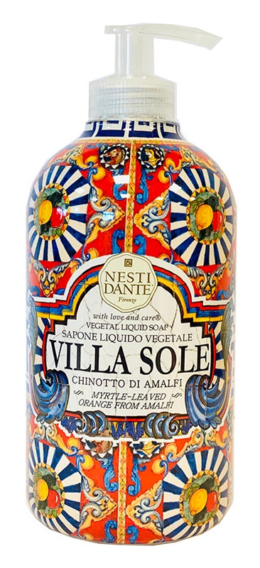 Villa Sole Sapone Liquido Vegetale Chinotto Di Amalfi 500ml-1
