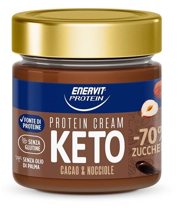 Enervit Protein Keto Crema Cacao E Nocciole 180g-2