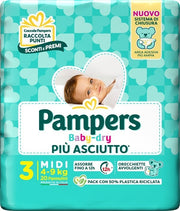Pampers Babydry Taglia 3 Midi (4-9 Kg) 20 Pezzi-1