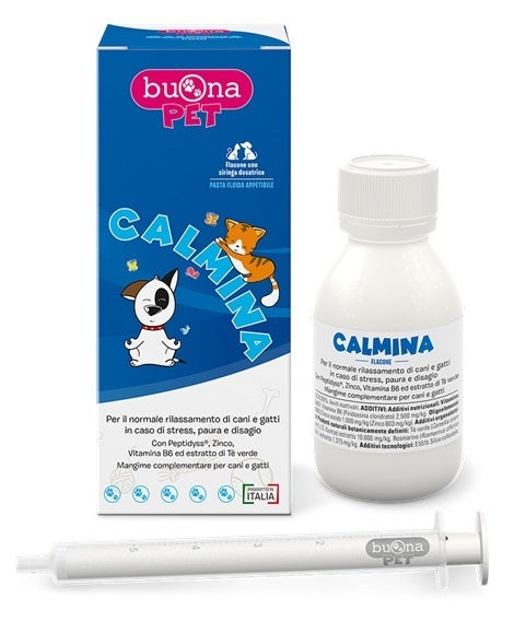 Buona Pet Calmina Mangime Complementare Per Cani E Gatti 60g-1