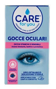 Tavola Gocce Oculari Occhi Stanchi Care For You 10 Pezzi Monodose Da 0,5ml-1