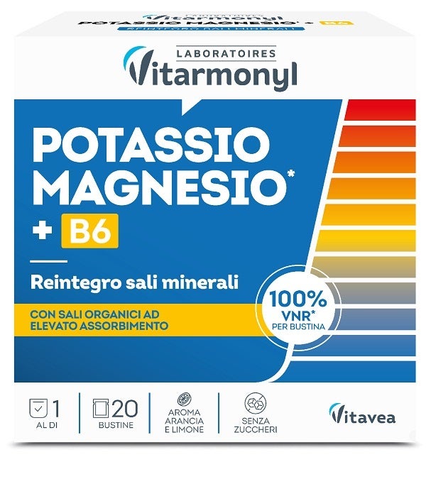 Vitarmonyl Potassio Magnesio + B6 20 Bustine-1