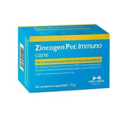 Zincogen Pet Immuno Mangime Complementare Per Cani 60 Compresse-2