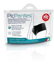 PicPanties Slip Lavabile per Perdite Urinarie Uomo Livello 2 Nero Taglia XXL-1