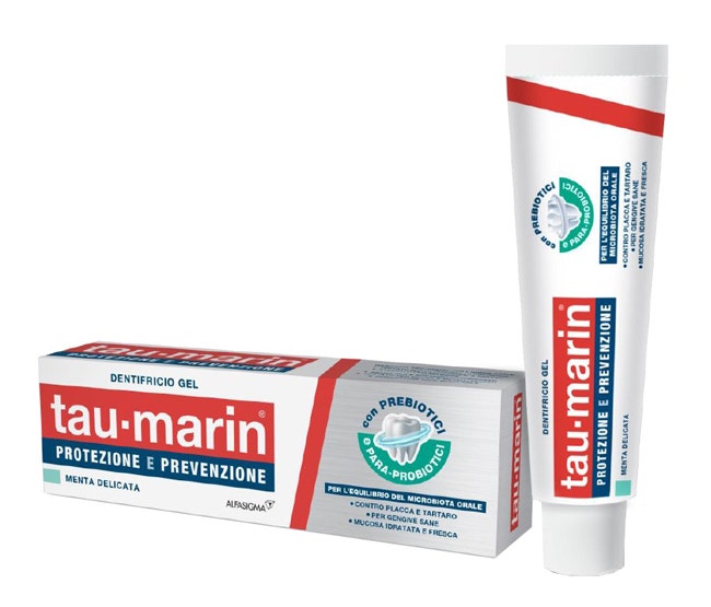 Taumarin  Protezione e Prevenzione Dentifricio Gel Menta Delicata 75ml-1