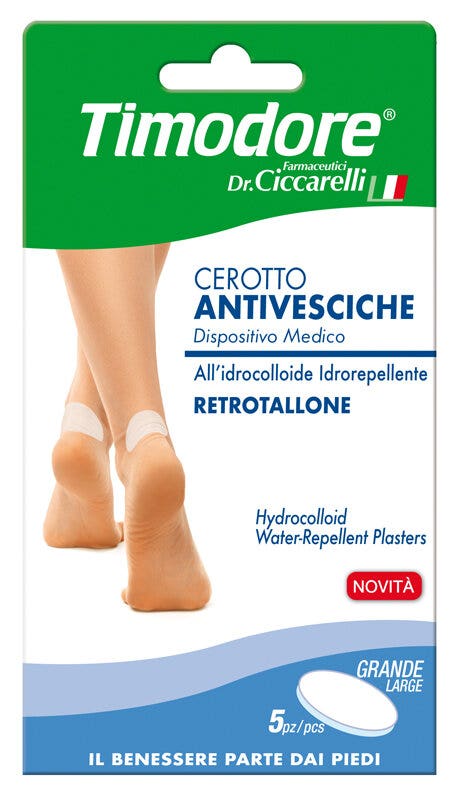 Timodore Cerotto Antivesciche Retrotallone 5 Pezzi-1