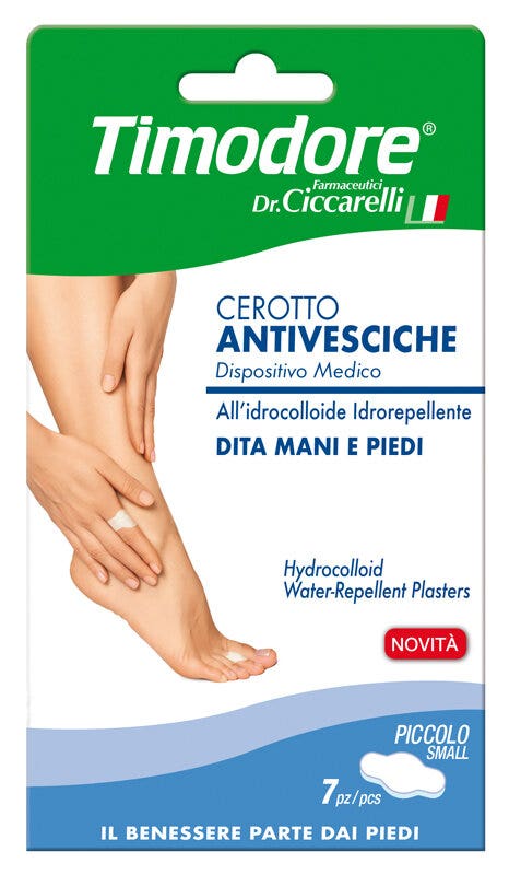 Timodore Cerotto Antivesciche Dita Mani E Piedi 7 Pezzi-1