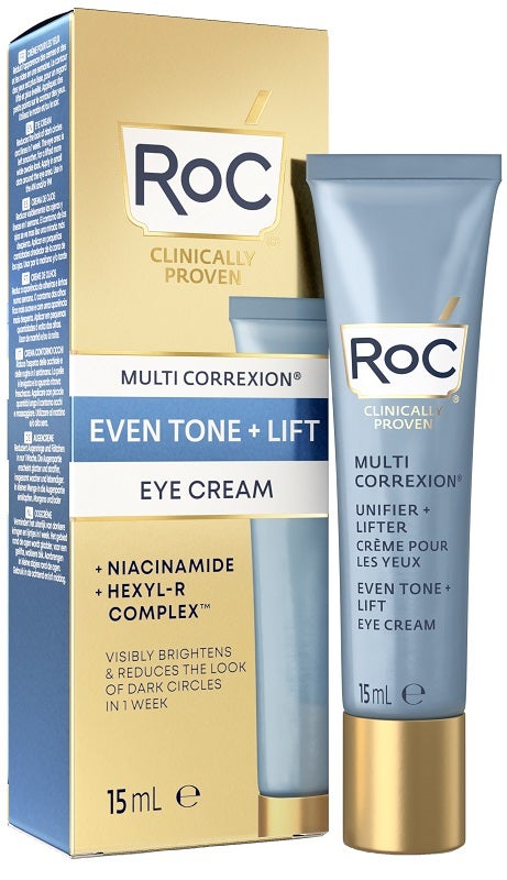 Roc Multi Correxion Even Tone + Lift Crema Contorno Occhi 15ml-1