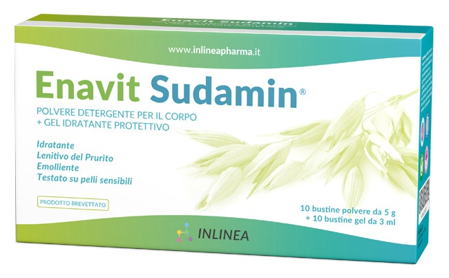 Enavit Sudamin 10 Bustine Polvere Da 5g + 10 Bustine Gel Da 3ml-1