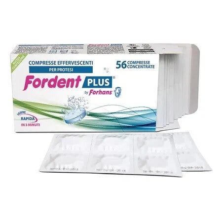 Fordent Plus 56 Compresse Concentrate Per Dentiere E Apparecchi Ortodontici-1