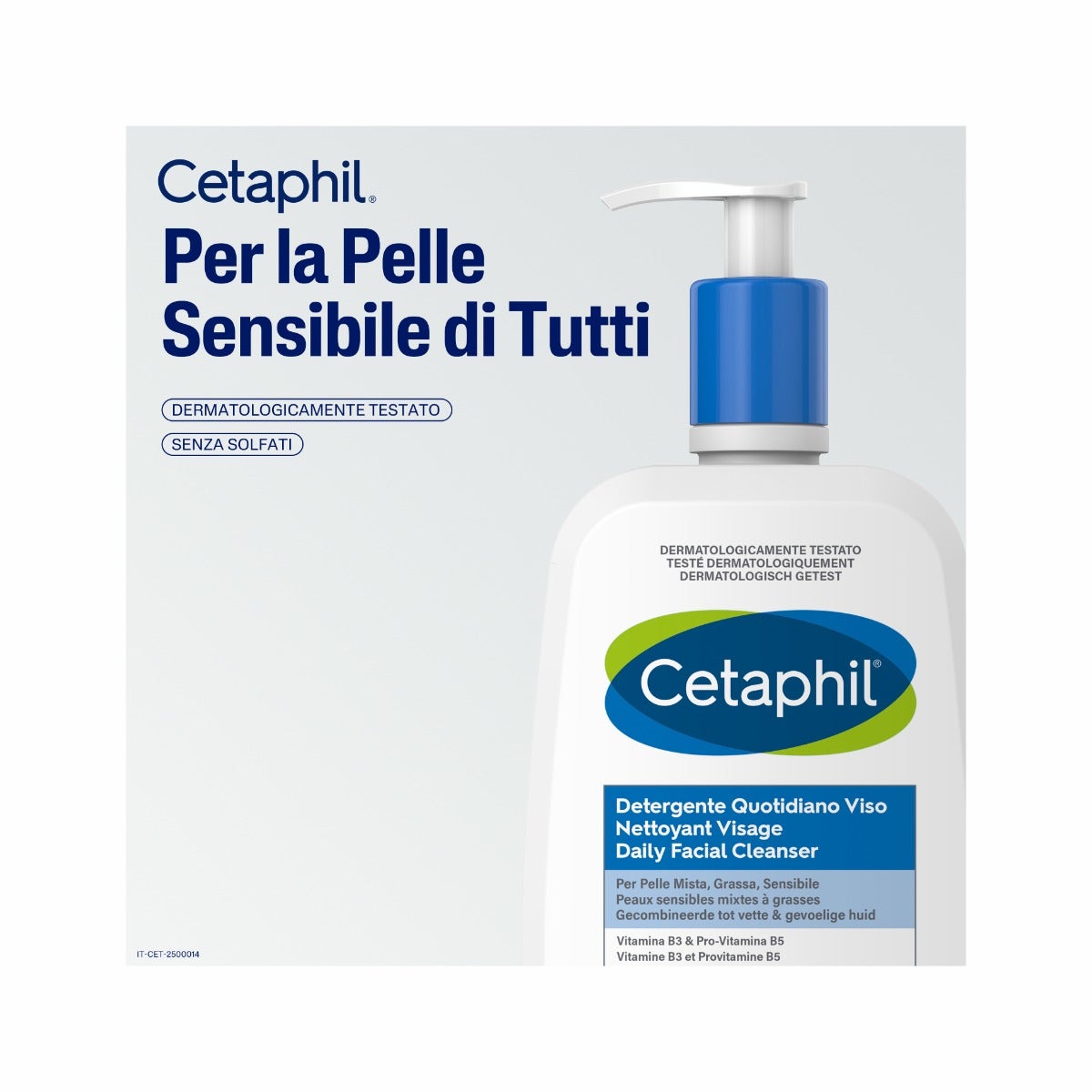 Cetaphil Detergente Quotidiano Viso Pelle Mista Grassa 470ml-11