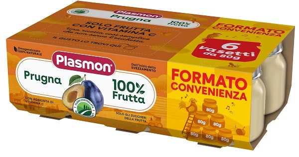 Plasmon Omogeneizzato Prugna 6x80g-1