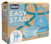 Chicco Easy Start Set Pappa Per Svezzamento Azzurro 6+ Mesi-1