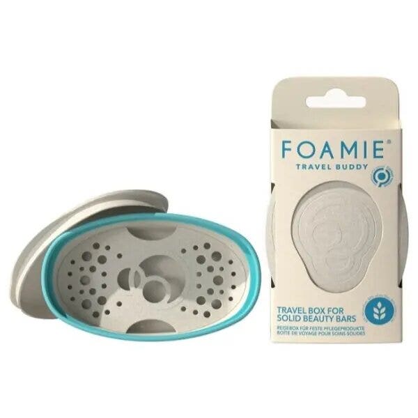 Foamie Travel Buddy Turchese Custodia Da Viaggio Per Shampoo Solido-2