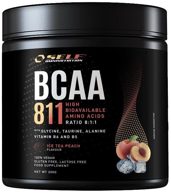 Self Omninutrition BCAA 8:1:1 Gusto Tè Alla Pesca 200g-1