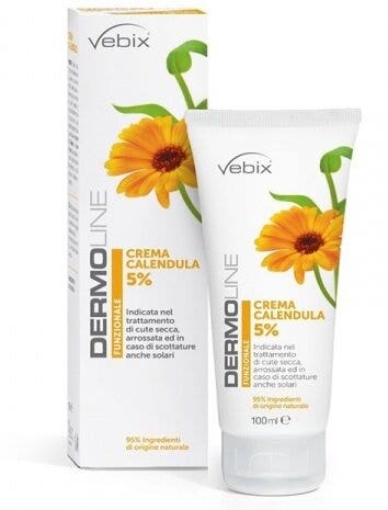 Vebix Dermoline Crema Calendula 5% 100ml-1