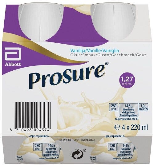 Abbott ProSure Gusto Vaniglia 4x220ml-1