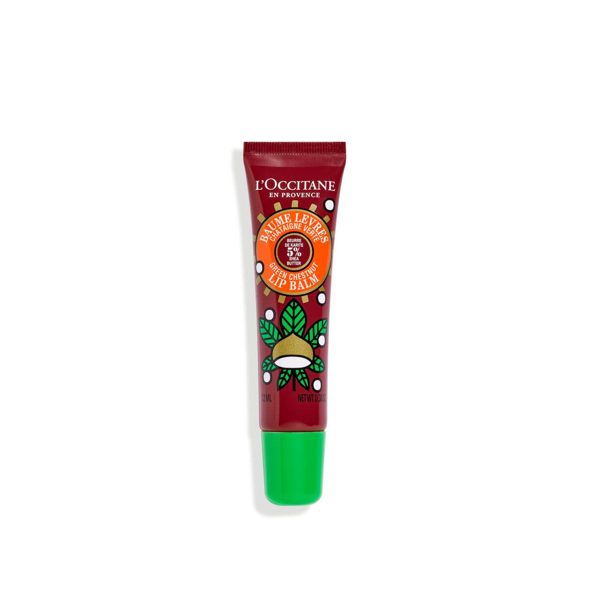 L'Occitane Balsamo Labbra Karitè E Castagna Verde 12ml-1