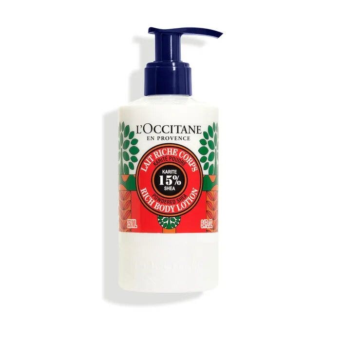 L'Occitane Latte Corpo Karité E Cipria 250ml-2