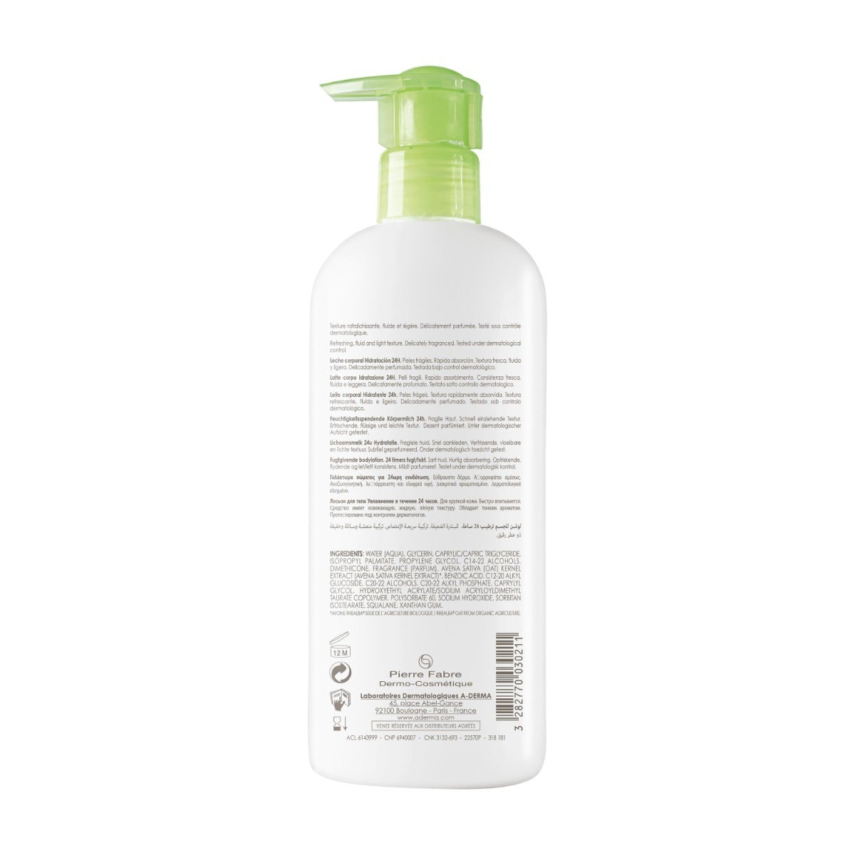 A-Derma Les Indispensables Latte Corpo Idratante 400ml-2