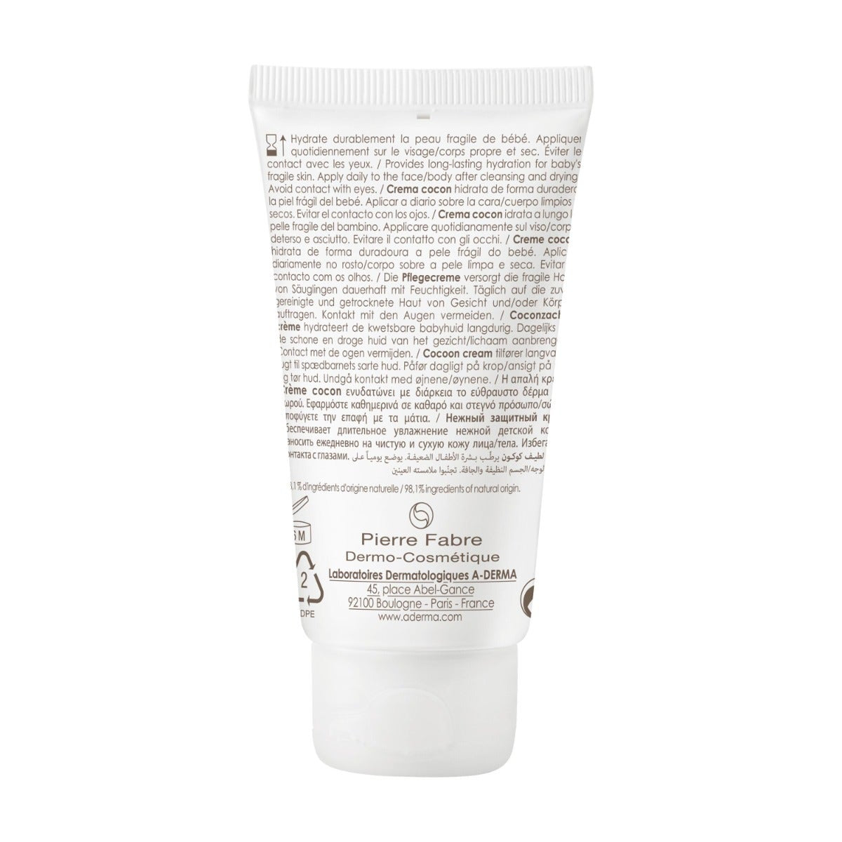 Aderma Primalba Crema Cocon 50ml-2