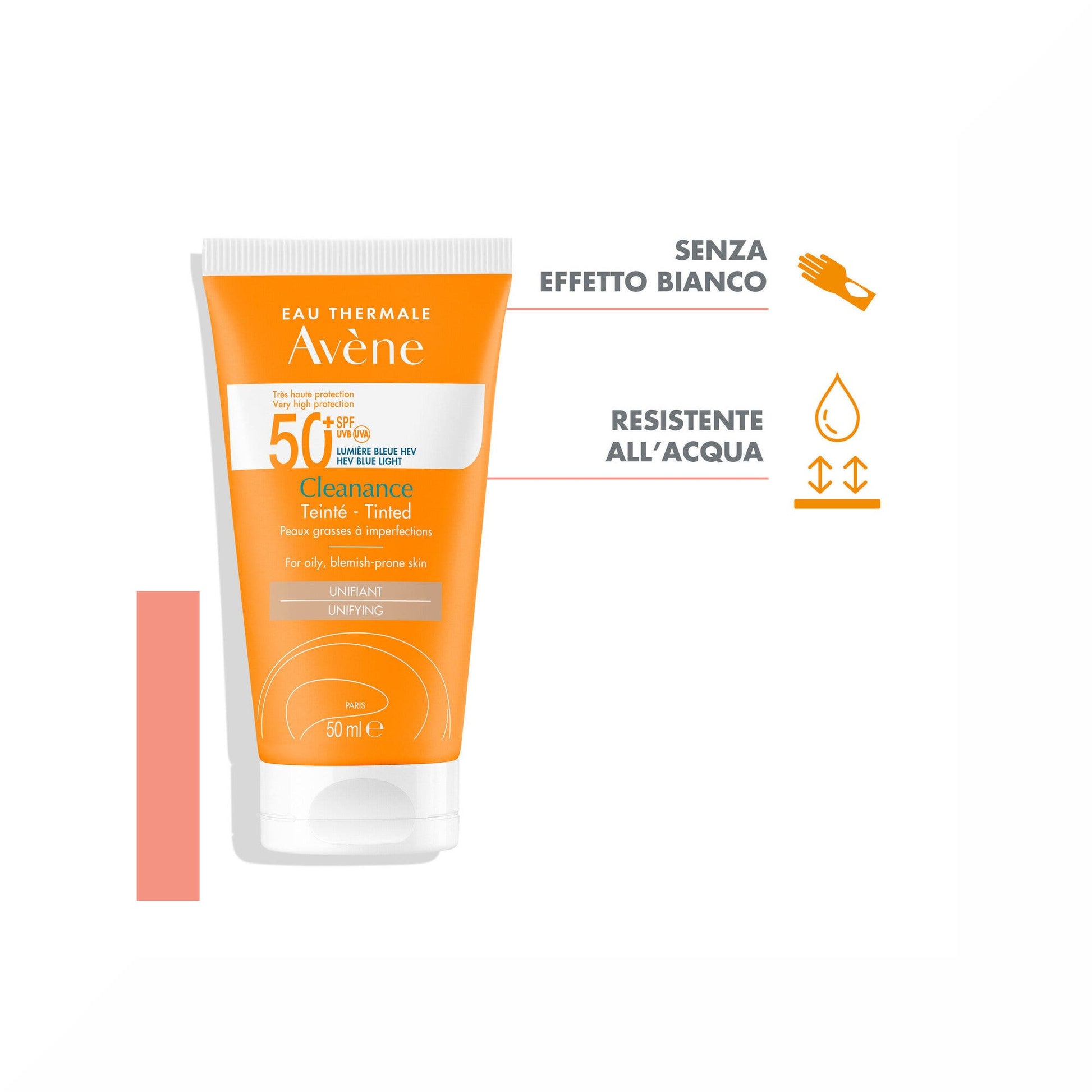 Avène Cleanance Colorato SPF 50+ Solare Viso 50ml-4
