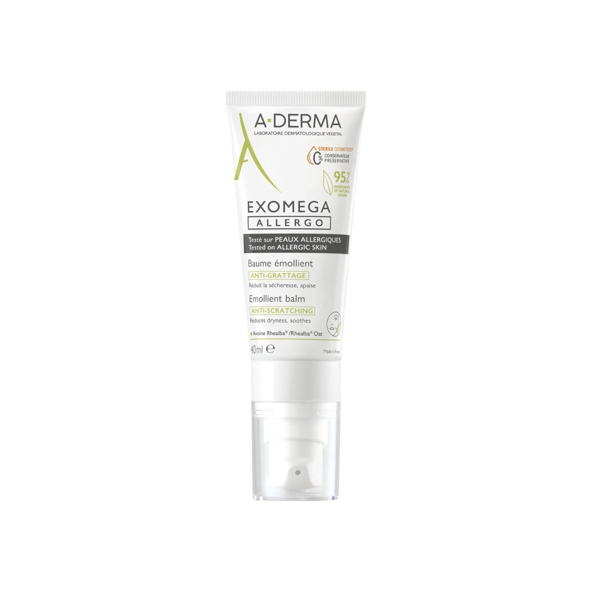 A-Derma Exomega Allergo Balsamo Emolliente 40ml-1