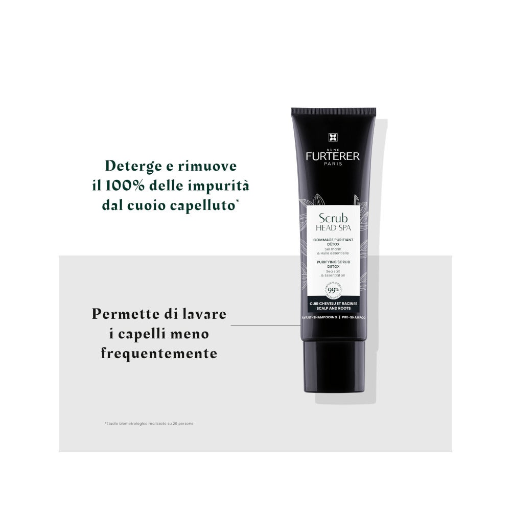 René Furterer Head Spa Scrub Gommage Detox Cuoio Capelluto 150ml-2