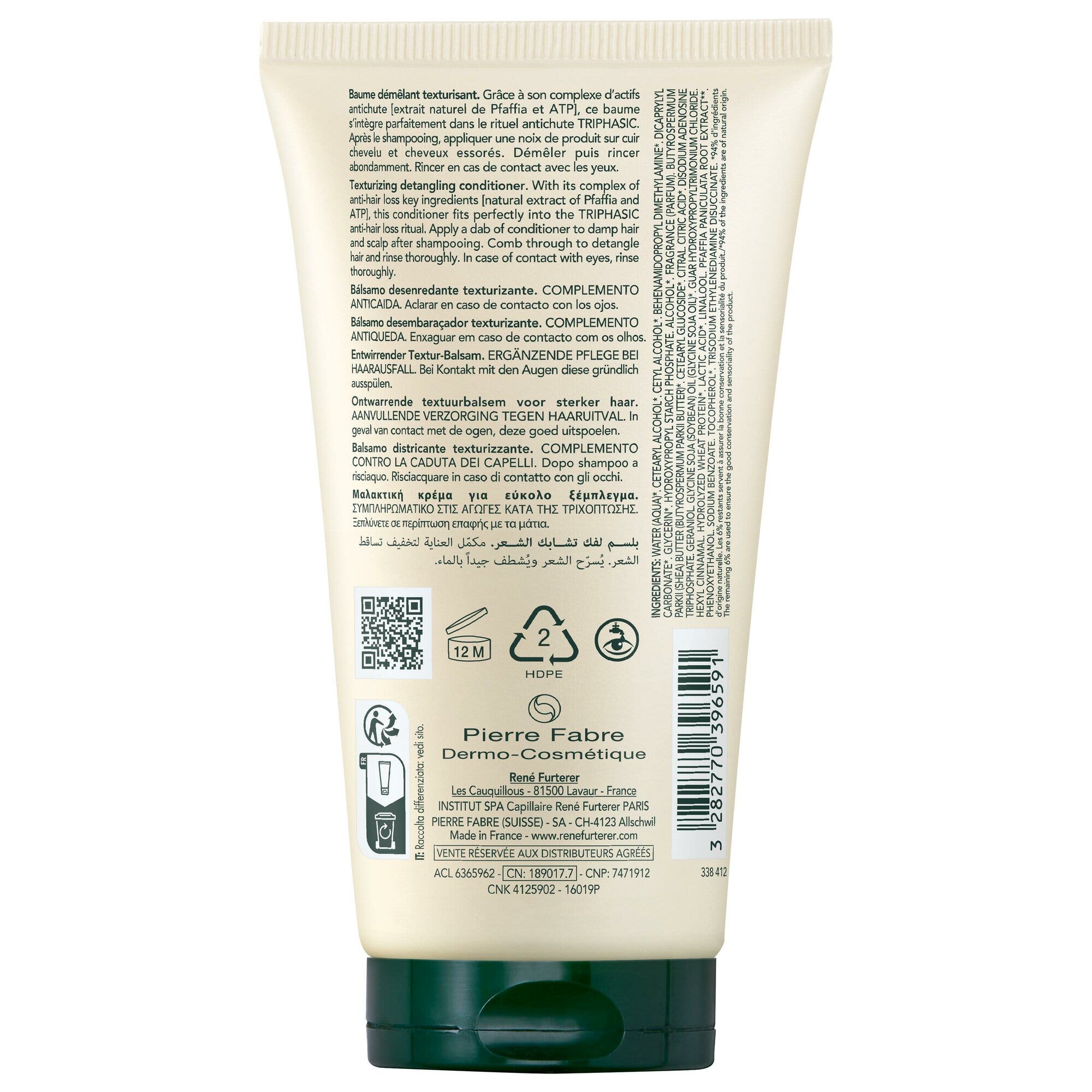 Rene Furterer Triphasic Balsamo Districante Texturizzante 150ml-2