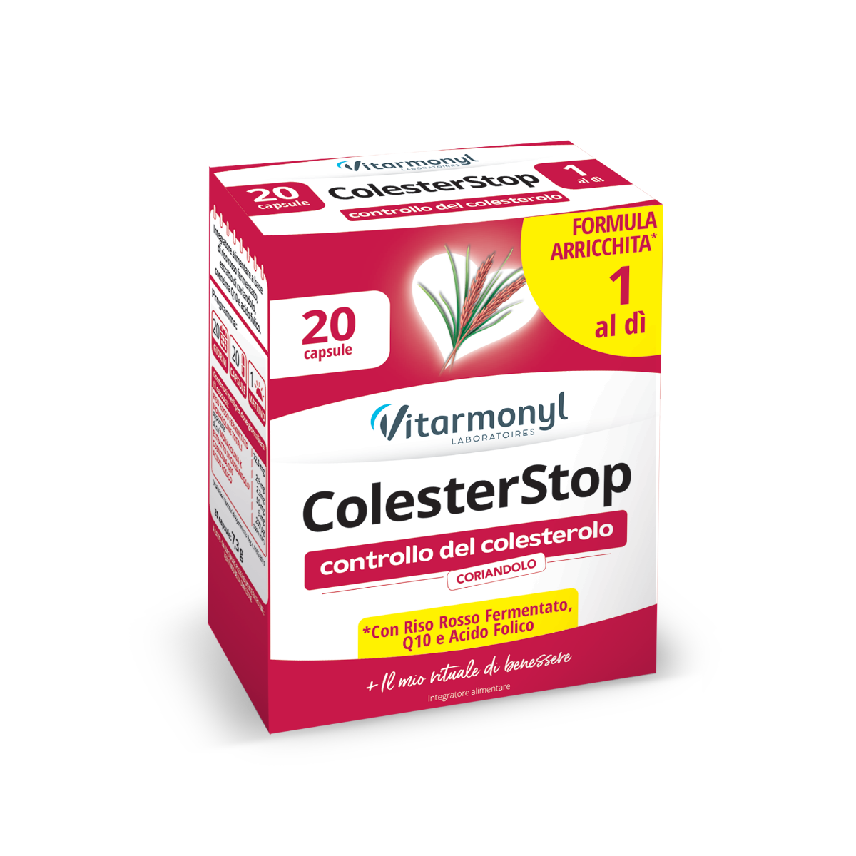 Vitarmonyl Colesterol Stop 2,9mg 20 Capsule-1