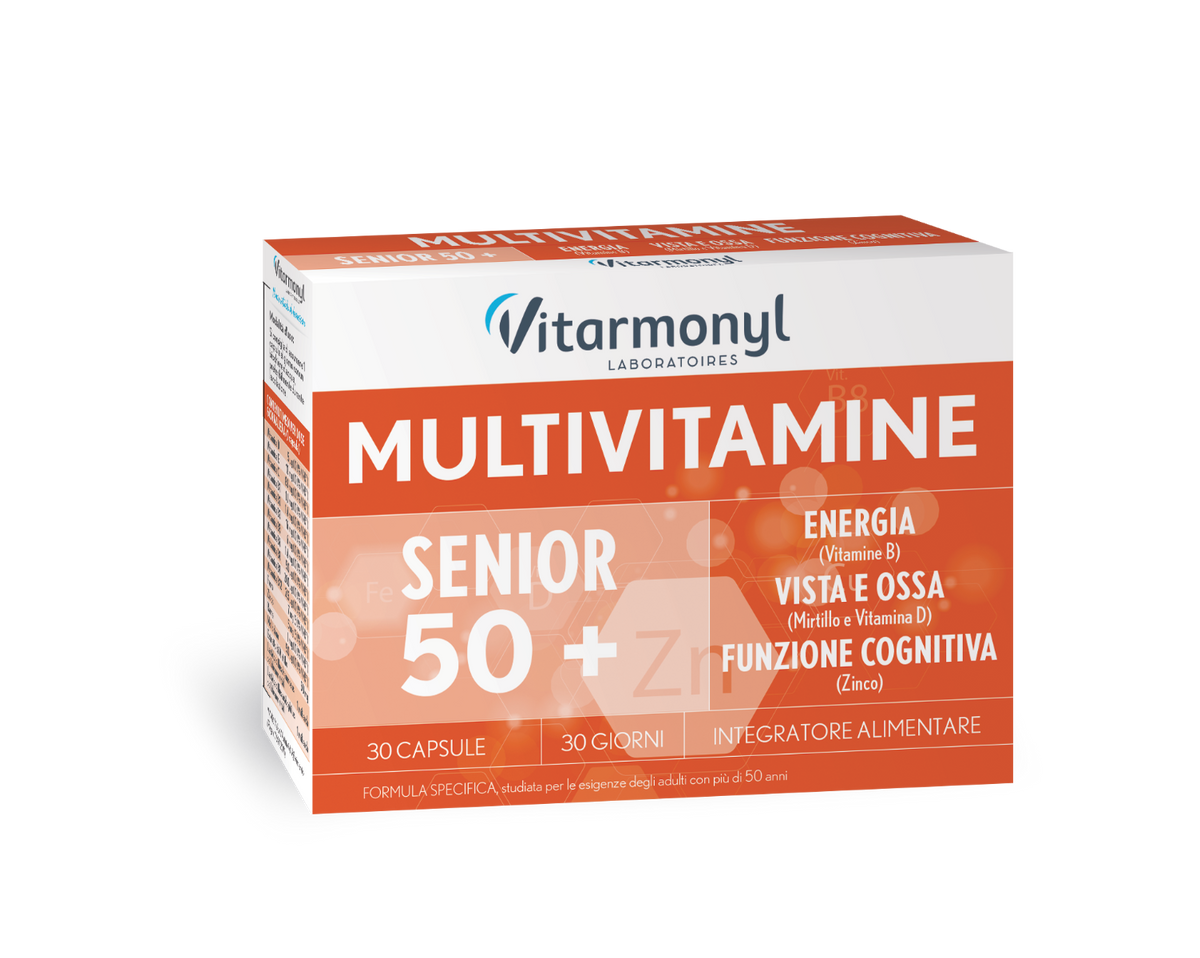 Vitarmonyl Multivitamine Senior 50+ 30 Capsule-1