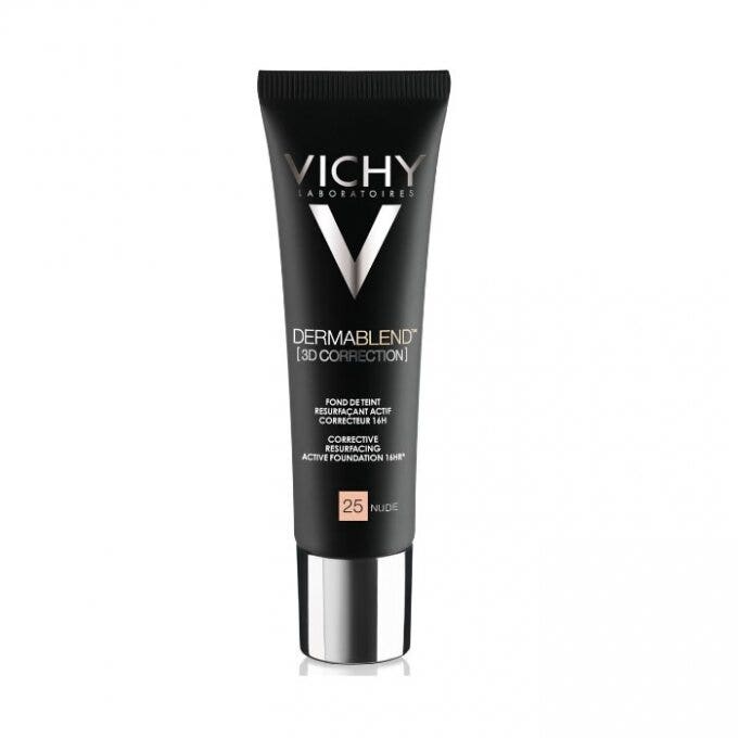 Vichy Dermablend 3D Fondotinta Coprente Per Pelle Grassa Con Imperfezioni Tonalità 25 30ml-3