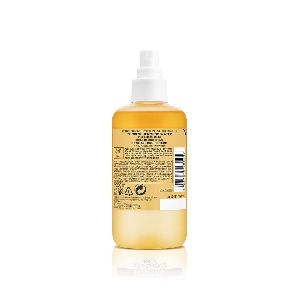 Vichy Capital Soleil Acqua Solare Protettiva Abbronzatura Intensa SPF30 200ml-6